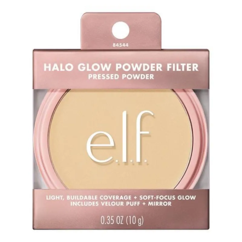 Halo Glow Setting Powder - Polvo sedoso, ligero, borroso, suaviza, minimiza los poros y líneas finas