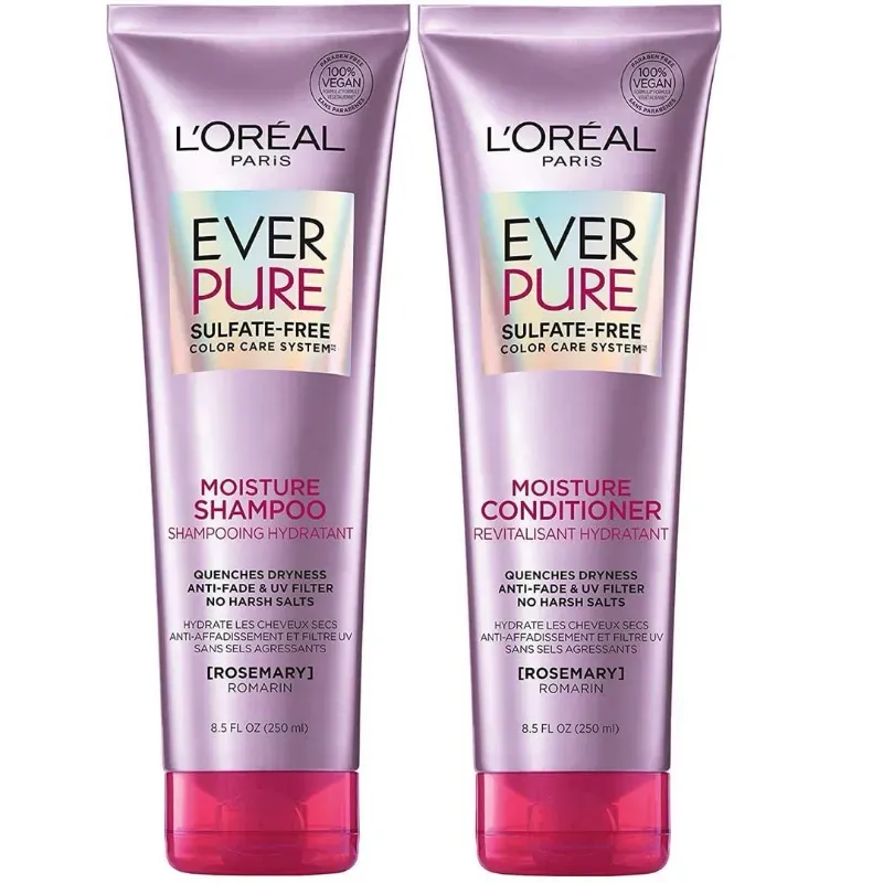 L’oréal EVER PURE MOISTURE SHAMPOO & CONDITIONER KIT