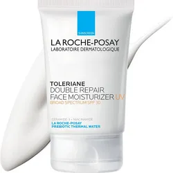 La Roche-Posay Toleriane - Hidratante de doble reparación para la cara, de uso diario, con protector solar FPS 30 UV, niacinamida y glicerina, sin aceite