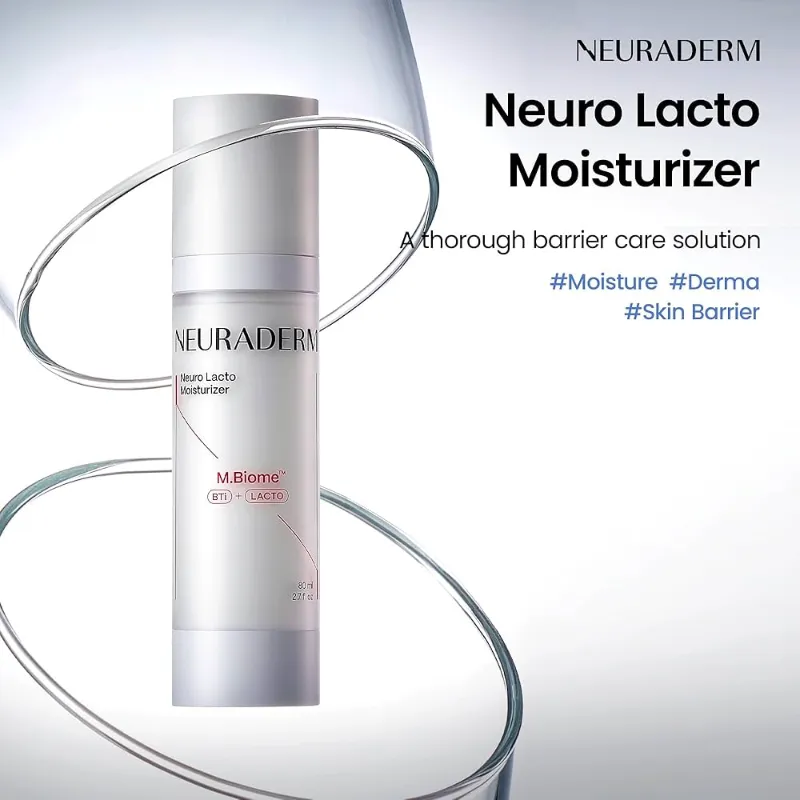 Neuro Lacto Hidratante | Crema de hidratación avanzada para pieles sensibles | Clínicamente probado para reparar la barrera de la piel y bloquear la humedad | 2.70 onzas líquidas