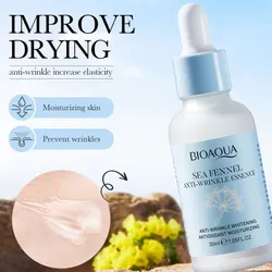 Serum facial Bioaqua de Ácido hialurónico con algas marinas