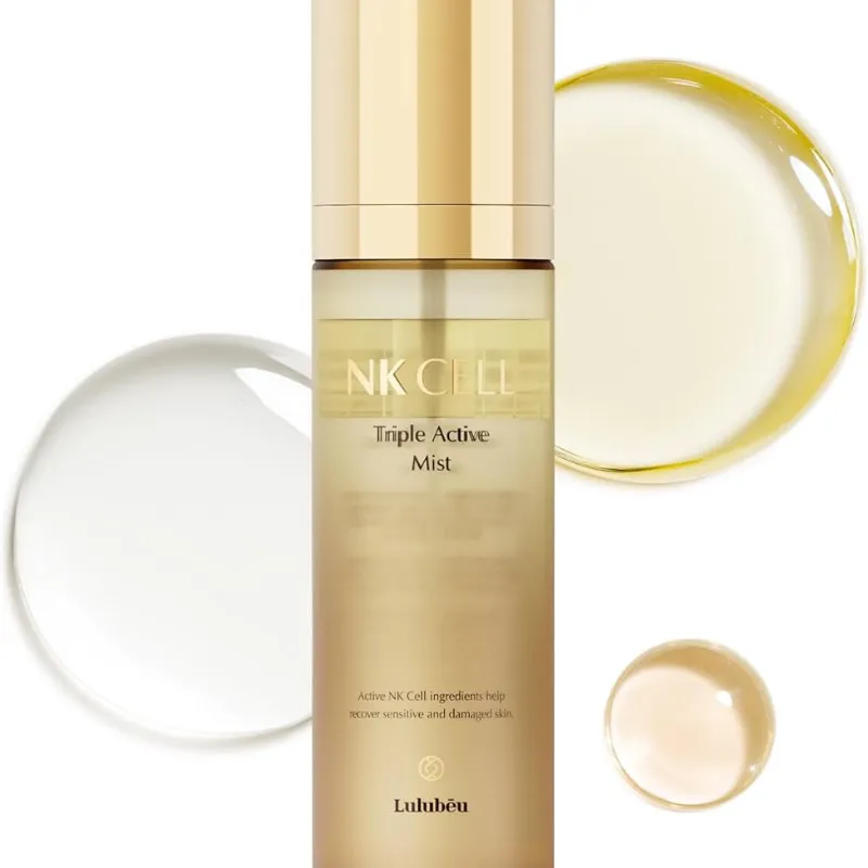 Triple Active Mist, suero coreano para el cuidado de la piel, tratamiento facial hidratante todo en uno para piel radiante y húmeda, cuidado diario ligero de rutina con tecnología NK Cell