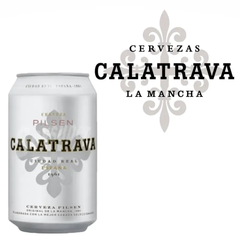 Caja de Cerveza Calatrava 