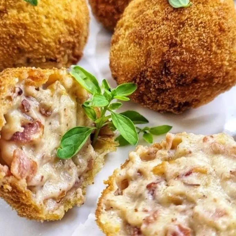 Croquetas De Bacon Ahumando 