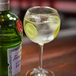 Gin tonic Tanqueray