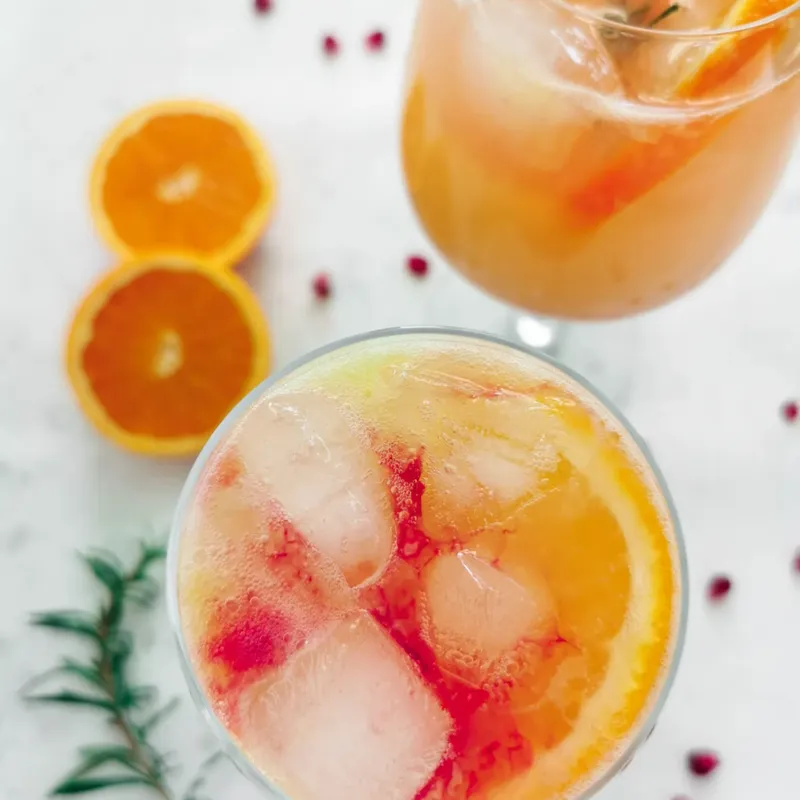 Mocktail de naranja