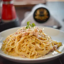 Spaguetti a la Carbonara