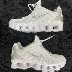 Nike Shox TL “White Silver”