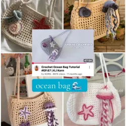 Bolso estilo océano