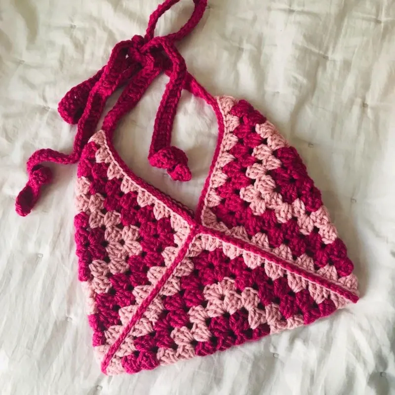 Bolso granny square