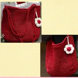 Mesh tote bag