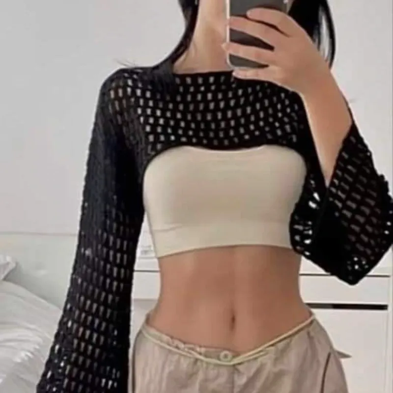 Top colado corto