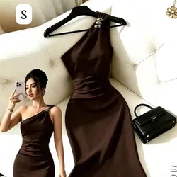 Vestido marrón
