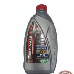 Aceite Lubricante para Motor a Gasolina 20W50.  946ml