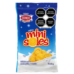 Galletas Mni Soles Dondé 10x140g