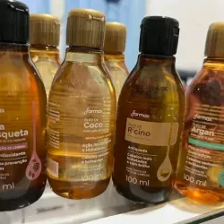 Aceites brasileños capilares y corporales FARMAX
