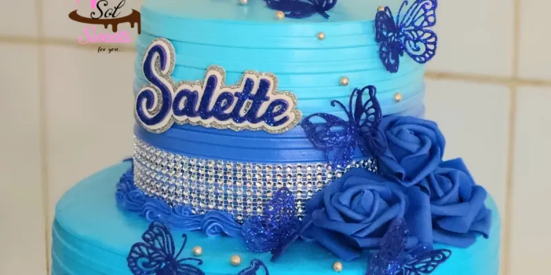 Torta de dos pisos 