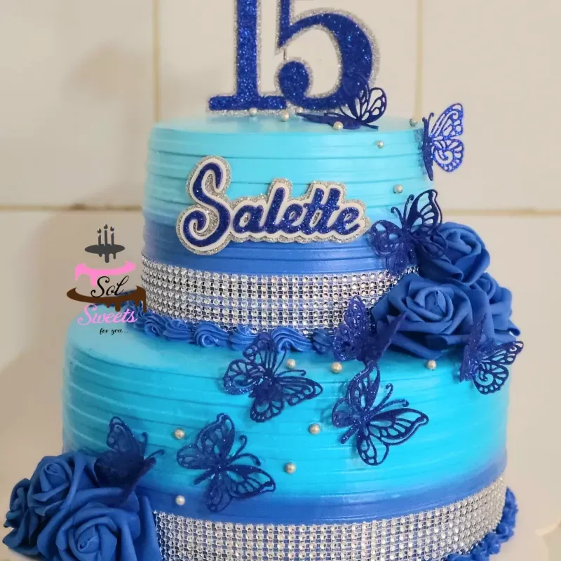 Torta de dos pisos 