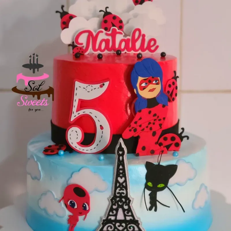 Torta de dos pisos 