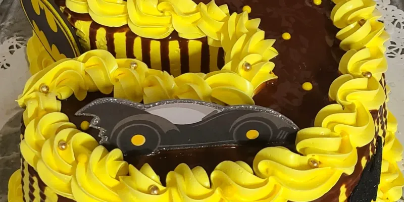 Torta en forma de número 