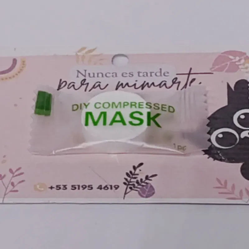 Aceite de coco 15ml  y mascarilla