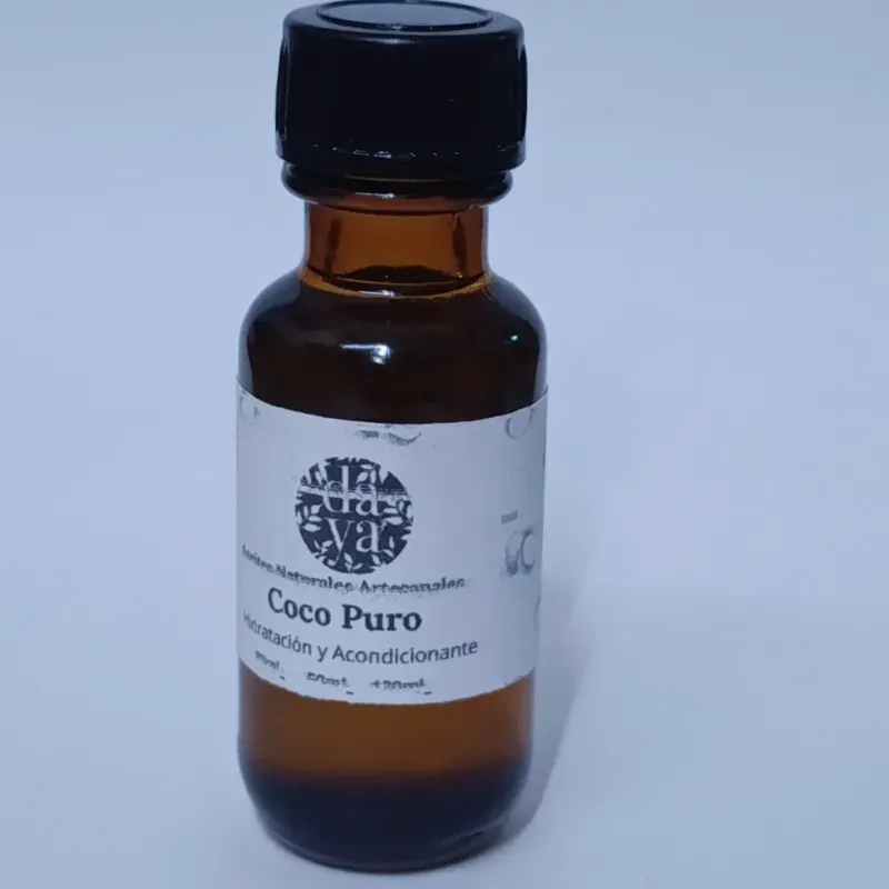 Aceite de coco 15ml  y mascarilla