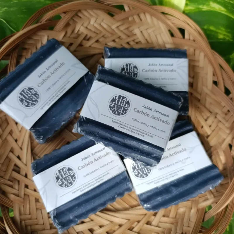 Jabón de Carbón Activado 80g