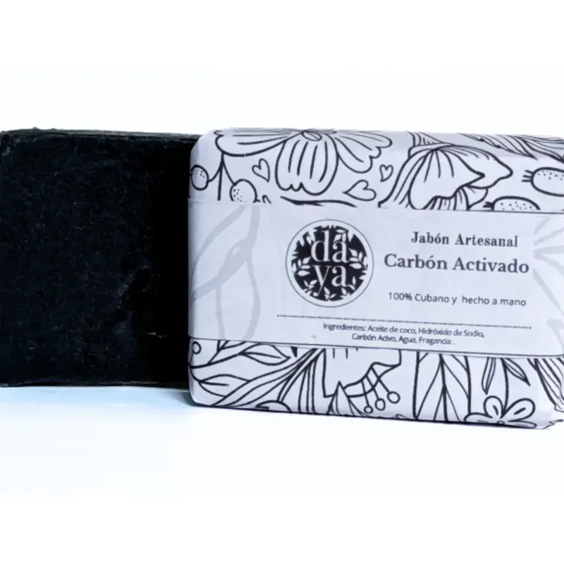 Jabón de Carbón Activado 80g