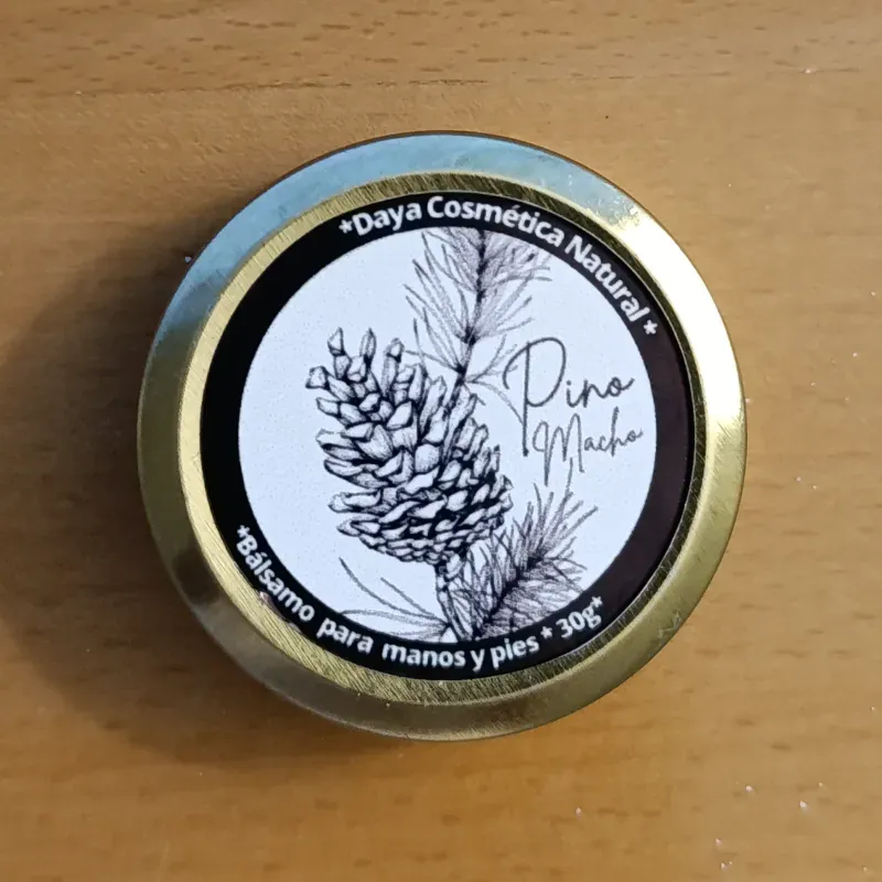 Set de 4 bálsamo de Pino macho 30g