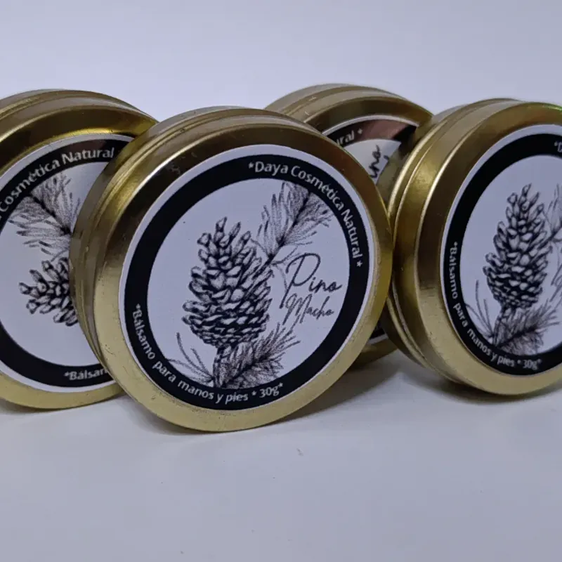 Set de 4 bálsamo de Pino macho 30g