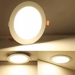 Lámpara Led Circular Luz Cálida 