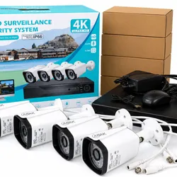 Cctv de 4 cámaras
