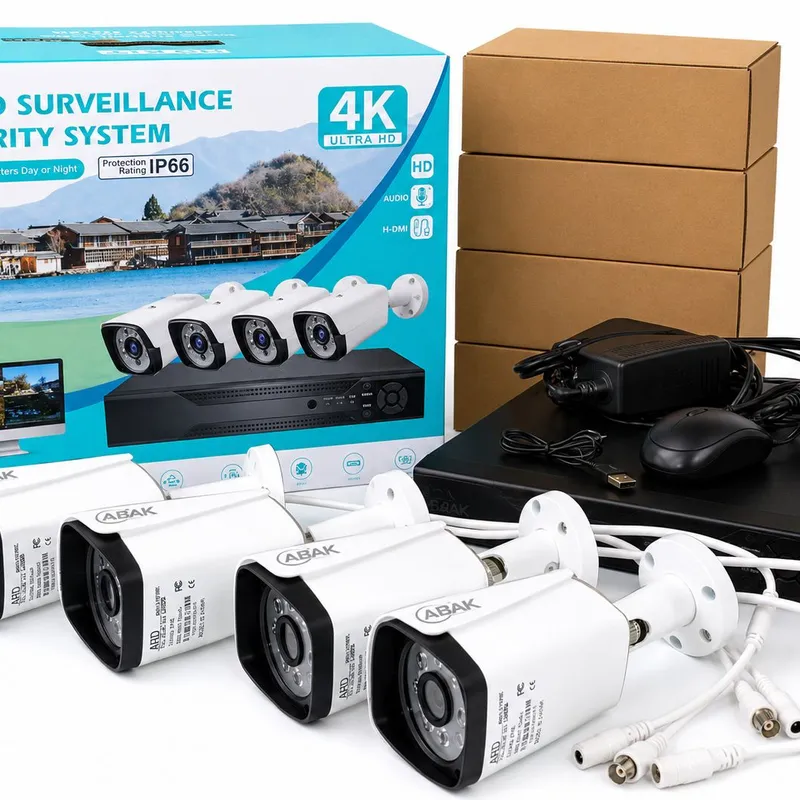 Cctv de 4 cámaras