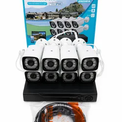 Cctv de 8 cámaras