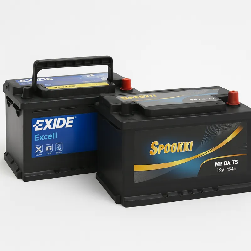 BATERÍAS DE CARROS SPOOKI/ EXIDE