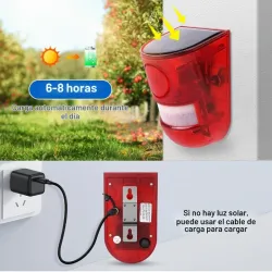 Alarma con Sensor de Movimiento para Patios