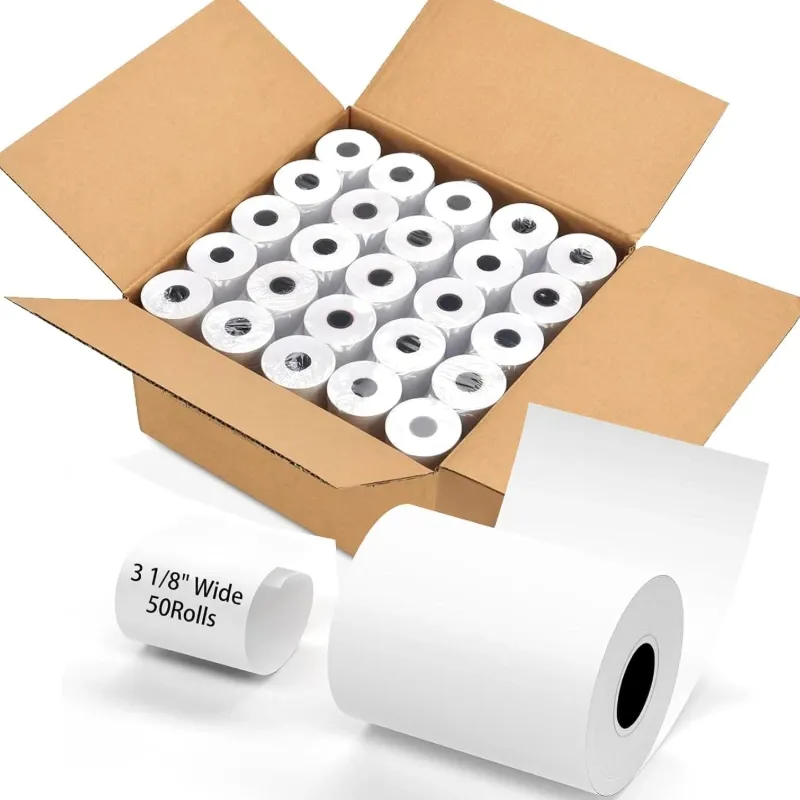 Papel Térmico 80x50mm (Caja 100u)