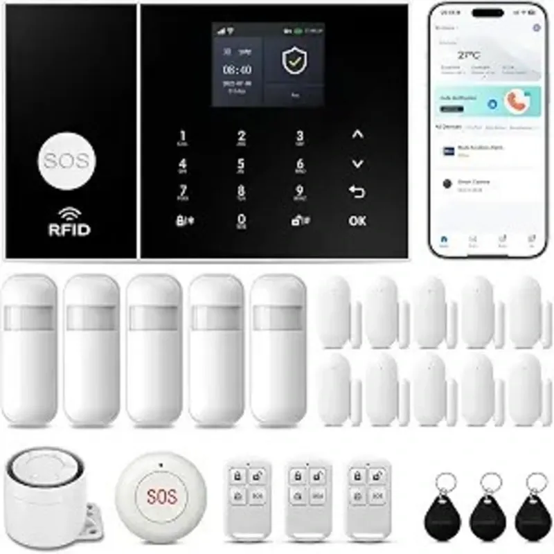 Sistema de Alarma inalámbrico para seguridad del hogar,