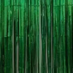 Cortina de lluvia verde