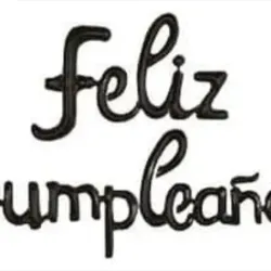 Feliz cumpleaños negro