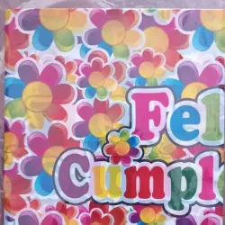 Mantel de feliz cumpleaños 