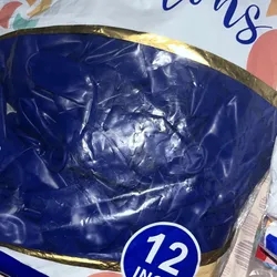 Paquete de globo azul oscuro