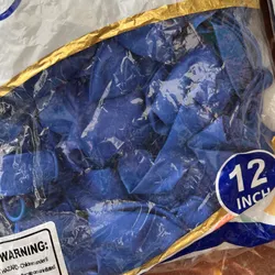 Paquete de globo azul rey