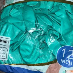 Paquete de globo turquesa