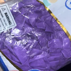 Paquete de globo morado