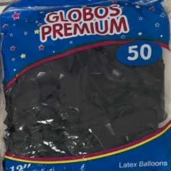 Paquetes de globos negros