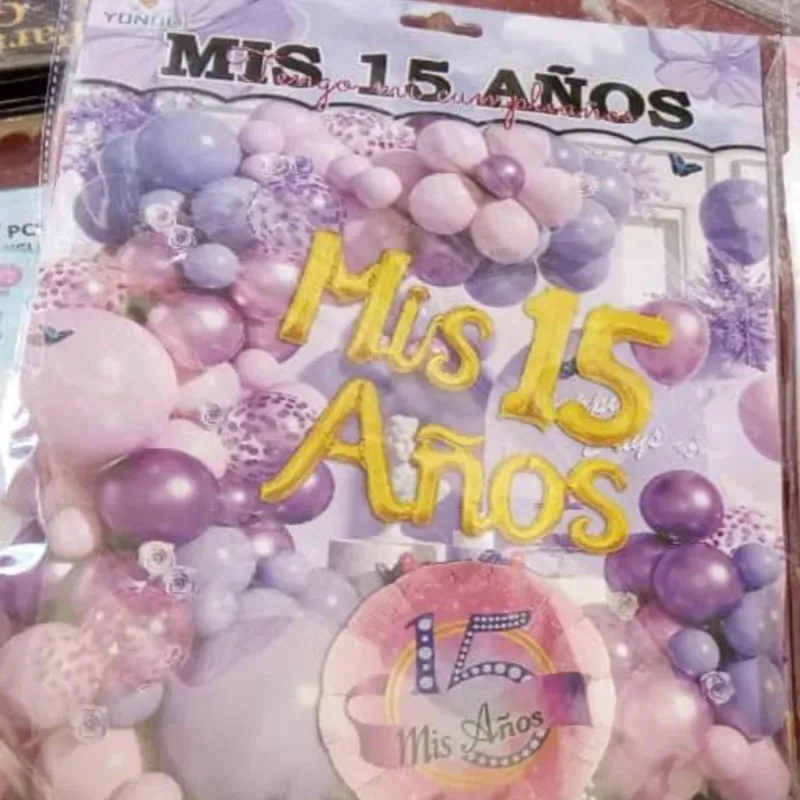 Set de 15 morado 