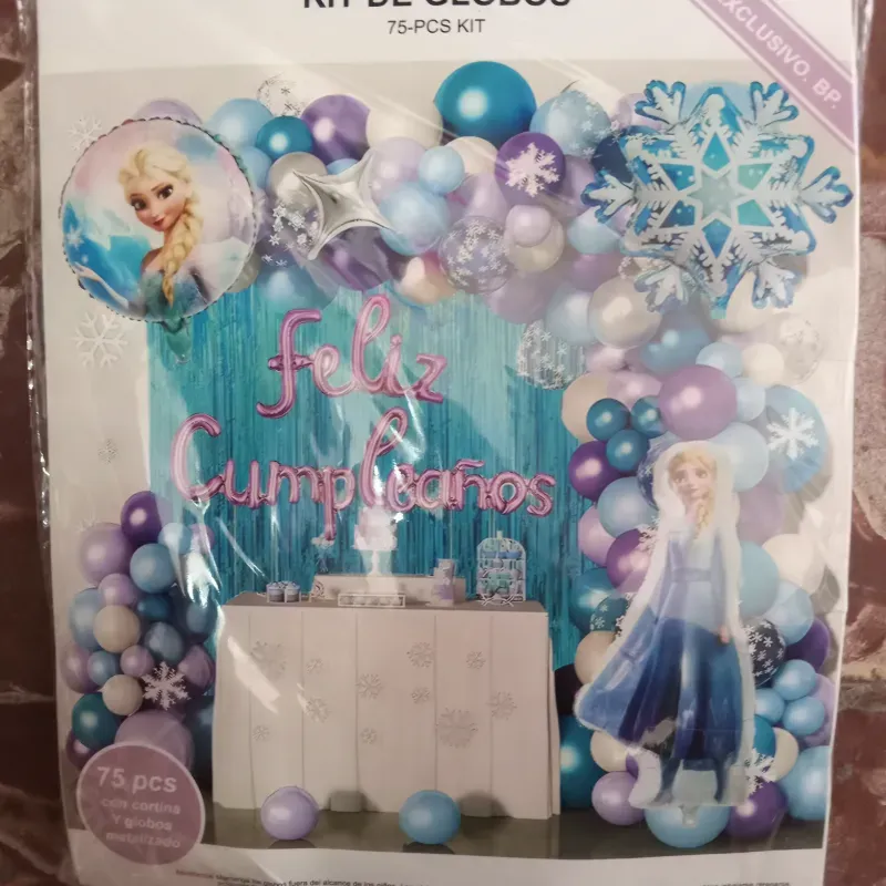Set decorativo de frozen 1