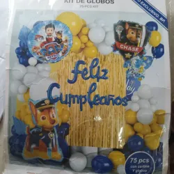 Set decorativo de paw patrol 1