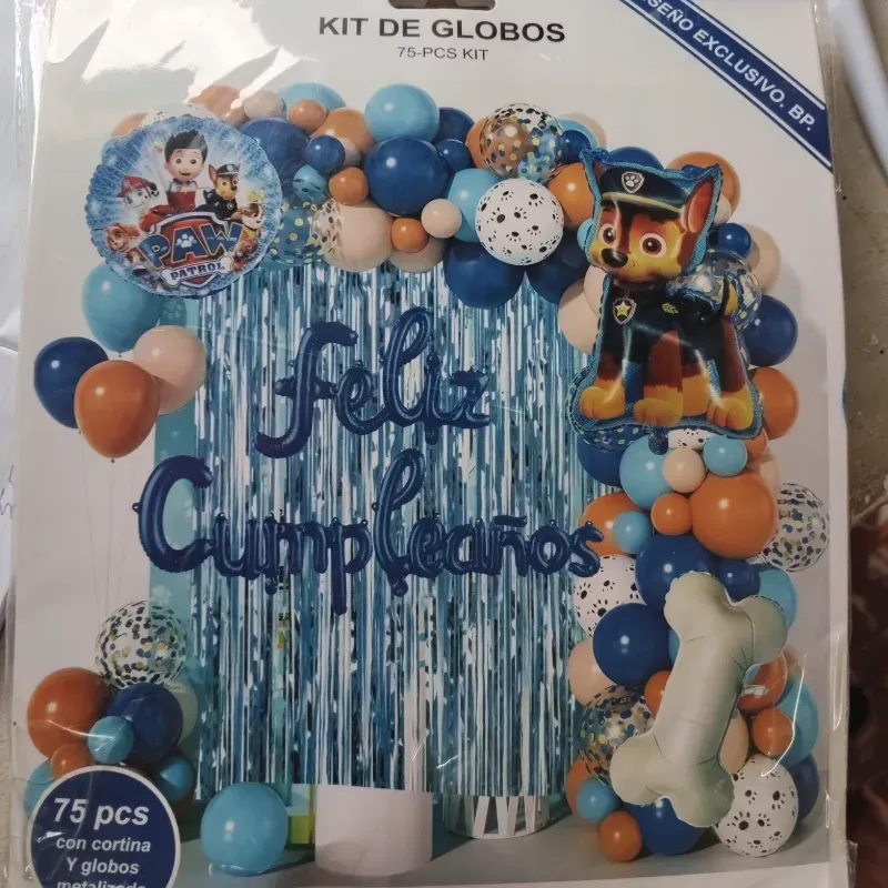 Set decorativo paw patrol 2